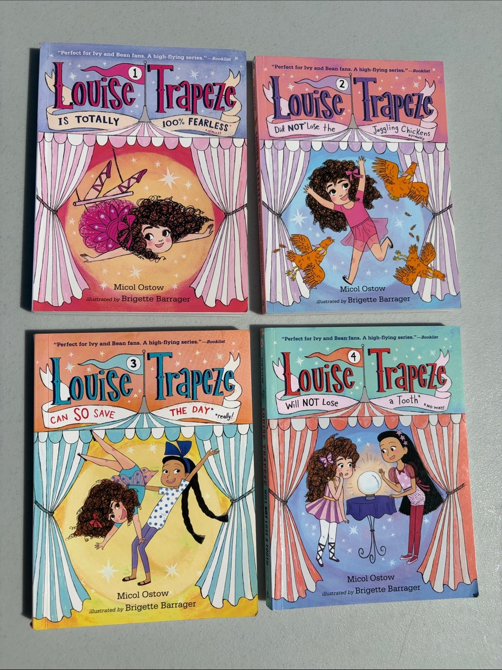 4 Louise Trapeze Books